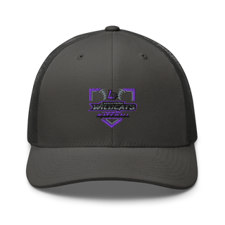 Louisburg Wildcats Retro Trucker Hat | Yupoong 6606