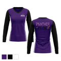Eastland Prep Panthers Women's Long Sleeve V-neck Shirt - 1
