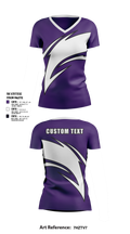 LWHS Kangs Band Women's Short Sleeve V-neck Shirt - 5