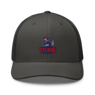 Tampa Bay Tech Titans Basketball Retro Trucker Hat | Yupoong 6606