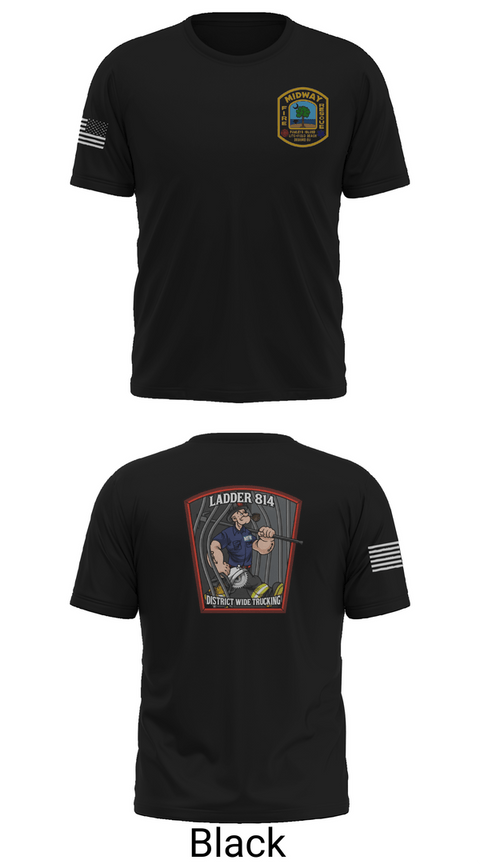 Short Sleeve Performance Shirt, 814 truck, Fire Department, Teamtime, Team time, sublimation, custom sports apparel, team uniforms, spirit wear, spiritwear, sports uniforms, custom shirts, team store, custom team store, fundraiser sports, apparel fundraiser