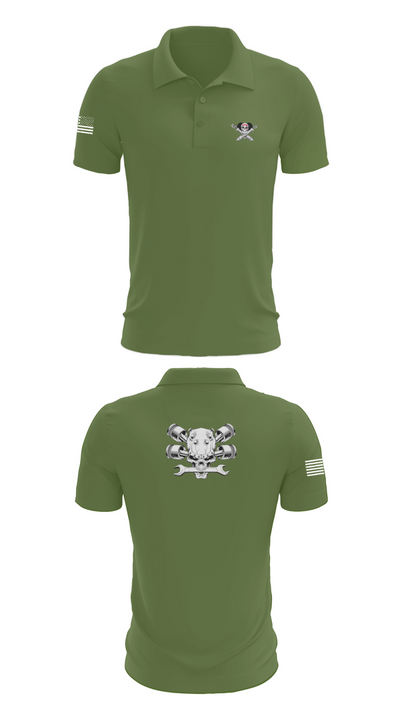 Fox 1-320th F-CO FAR 4533489 Short Sleeve Performance Polo - 47