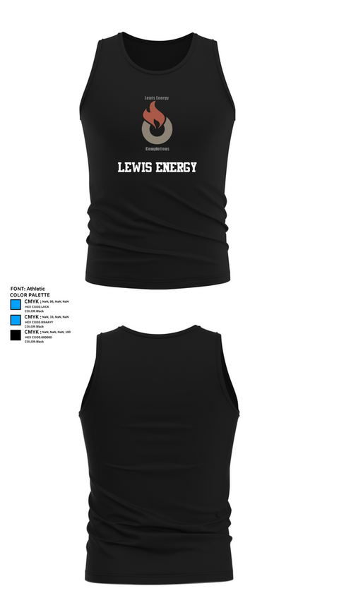 Tank Top, Lewis Energy, , Teamtime, Team time, sublimation, custom sports apparel, team uniforms, spirit wear, spiritwear, sports uniforms, custom shirts, team store, custom team store, fundraiser sports, apparel fundraiser