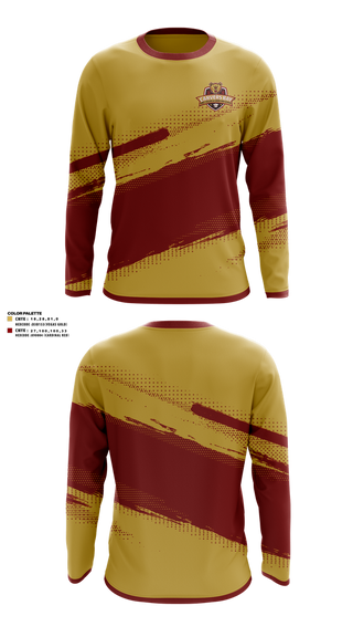 Long Sleeve Performance Shirt, Carvers Bay Cheer, Cheer, Teamtime, Team time, sublimation, custom sports apparel, team uniforms, spirit wear, spiritwear, sports uniforms, custom shirts, team store, custom team store, fundraiser sports, apparel fundraiser