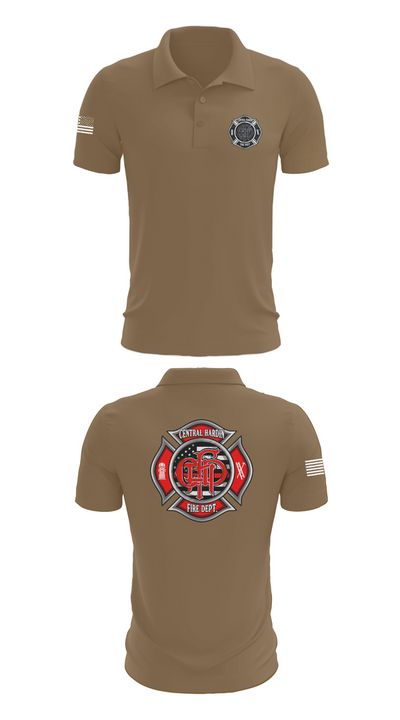Central 9971313 Short Sleeve Performance Polo - 7