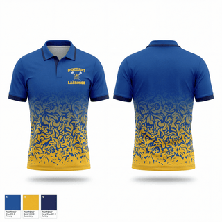 Short Sleeve Performance Polo, Spencerport Lacrosse, Men's Lacrosse, Teamtime, Team time, sublimation, custom sports apparel, team uniforms, spirit wear, spiritwear, sports uniforms, custom shirts, team store, custom team store, fundraiser sports, apparel fundraiser