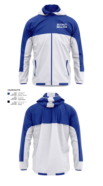 Detroit Ballers 75906268 Windbreaker - 21