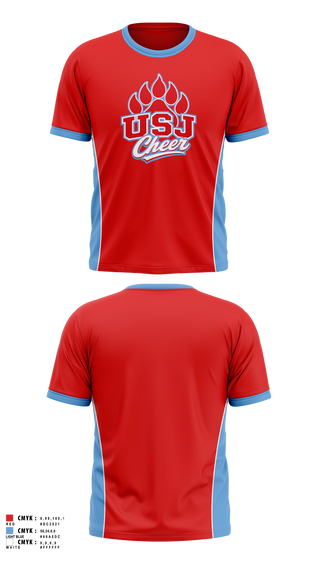 Short Sleeve Performance Shirt, USJ Bruins, Spirit Store, Teamtime, Team time, sublimation, custom sports apparel, team uniforms, spirit wear, spiritwear, sports uniforms, custom shirts, team store, custom team store, fundraiser sports, apparel fundraiser