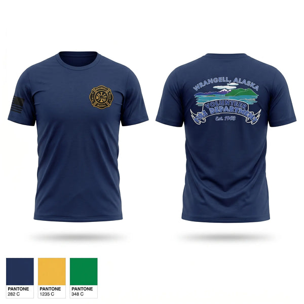 Short Sleeve Performance Shirt, Wrangell Volunteer Fire Department, Fire Department, Teamtime, Team time, sublimation, custom sports apparel, team uniforms, spirit wear, spiritwear, sports uniforms, custom shirts, team store, custom team store, fundraiser sports, apparel fundraiser