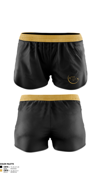 Womens Shorts, Fredericktown High School Cheerleading, Cheer, Teamtime, Team time, sublimation, custom sports apparel, team uniforms, spirit wear, spiritwear, sports uniforms, custom shirts, team store, custom team store, fundraiser sports, apparel fundraiser