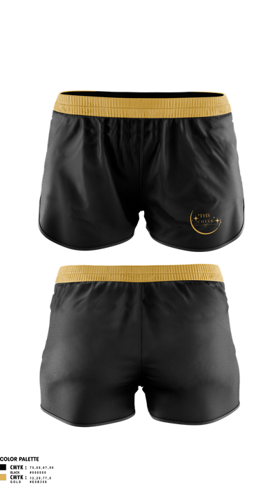 Fredericktown High School Cheerleading 32823567 Women's Shorts - 1