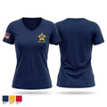 Investigations Women's Short Sleeve V-neck Shirt - 1