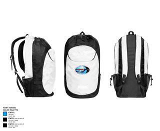 Gear Bag, MARMC, Navy, Teamtime, Team time, sublimation, custom sports apparel, team uniforms, spirit wear, spiritwear, sports uniforms, custom shirts, team store, custom team store, fundraiser sports, apparel fundraiser