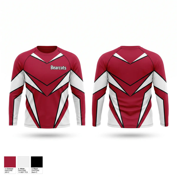 Long Sleeve Performance Shirt, Bearcats, Softball, Teamtime, Team time, sublimation, custom sports apparel, team uniforms, spirit wear, spiritwear, sports uniforms, custom shirts, team store, custom team store, fundraiser sports, apparel fundraiser