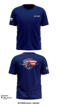 D2 Violent Crime Reduction Team  Old School Cotton Feel Shirt - 3
