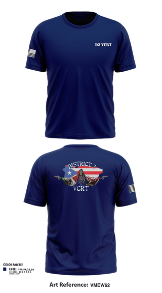 Short Sleeve Performance Shirt, D2 Violent Crime Reduction Team, Police, Teamtime, Team time, sublimation, custom sports apparel, team uniforms, spirit wear, spiritwear, sports uniforms, custom shirts, team store, custom team store, fundraiser sports, apparel fundraiser
