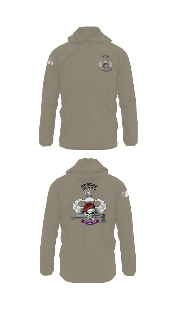 Windbreaker, A CO 426th CA BN (A), Army, Teamtime, Team time, sublimation, custom sports apparel, team uniforms, spirit wear, spiritwear, sports uniforms, custom shirts, team store, custom team store, fundraiser sports, apparel fundraiser