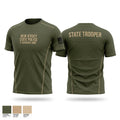 New Jersey State Police - IT Services Unit 76493253 Short Sleeve Performance Shirt - 1
