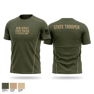 Short Sleeve Performance Shirt, New Jersey State Police - IT Services Unit, Police, Teamtime, Team time, sublimation, custom sports apparel, team uniforms, spirit wear, spiritwear, sports uniforms, custom shirts, team store, custom team store, fundraiser sports, apparel fundraiser