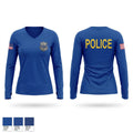 Minnesota State Patrol Women's Long Sleeve V-neck Shirt - 1