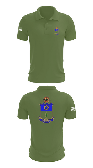 Short Sleeve Performance Polo, C co. 4/21 Nightfighters, , Teamtime, Team time, sublimation, custom sports apparel, team uniforms, spirit wear, spiritwear, sports uniforms, custom shirts, team store, custom team store, fundraiser sports, apparel fundraiser