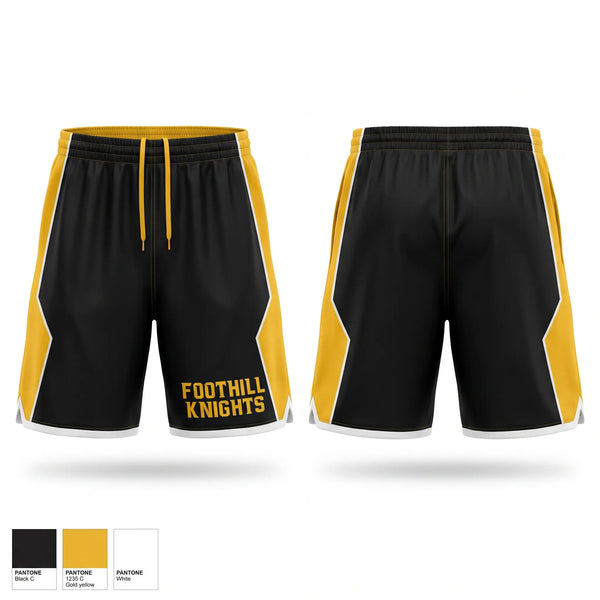 Athletic Shorts With Pockets, Foothill Knights, Wrestling, Teamtime, Team time, sublimation, custom sports apparel, team uniforms, spirit wear, spiritwear, sports uniforms, custom shirts, team store, custom team store, fundraiser sports, apparel fundraiser