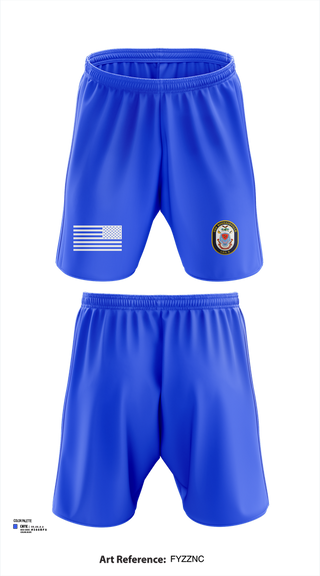 Athletic Shorts With Pockets, USS Bougainville CPO, , Teamtime, Team time, sublimation, custom sports apparel, team uniforms, spirit wear, spiritwear, sports uniforms, custom shirts, team store, custom team store, fundraiser sports, apparel fundraiser