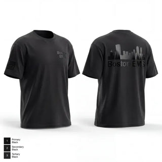 Old School Cotton Feel Shirt, Boston EMS, EMS/EMT, Teamtime, Team time, sublimation, custom sports apparel, team uniforms, spirit wear, spiritwear, sports uniforms, custom shirts, team store, custom team store, fundraiser sports, apparel fundraiser