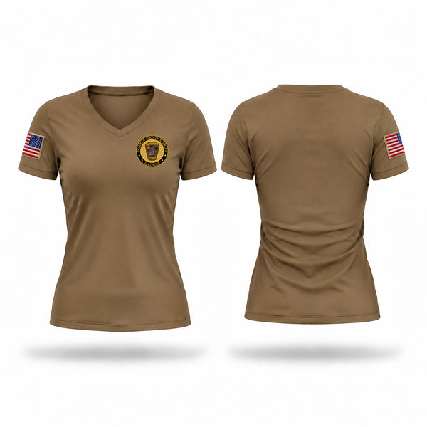 WABASH COUNTY SHERIFF'S OFFICE Women's Short Sleeve V-neck Shirt - 1