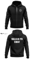 Vallejo PD SWAT Zip Hoodie - 4