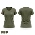 Richland County SRT Women's Short Sleeve V-neck Shirt - 1