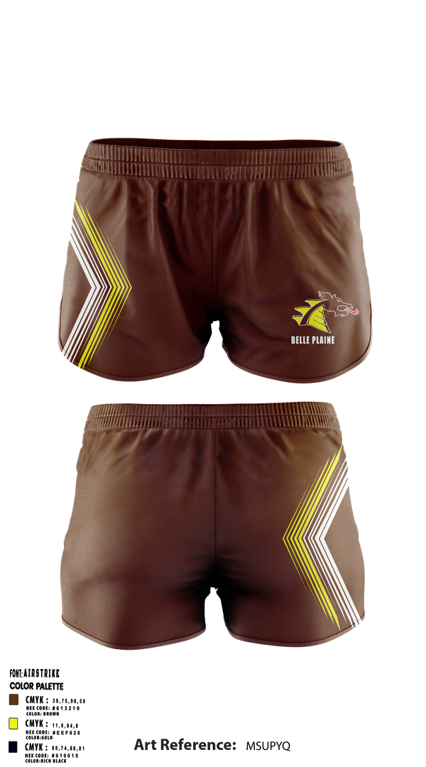 Ranger Panties, Belle Plaine High School, Spirit Store, Teamtime, Team time, sublimation, custom sports apparel, team uniforms, spirit wear, spiritwear, sports uniforms, custom shirts, team store, custom team store, fundraiser sports, apparel fundraiser