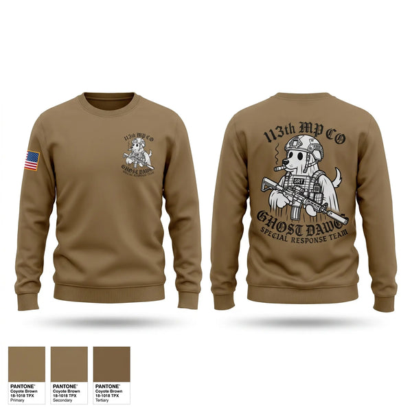 Crew Neck Sweatshirt, 113MP SRT MS ARNG, Army, Teamtime, Team time, sublimation, custom sports apparel, team uniforms, spirit wear, spiritwear, sports uniforms, custom shirts, team store, custom team store, fundraiser sports, apparel fundraiser