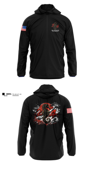 Windbreaker, 2nd Battalion 4th Marines, Marines, Teamtime, Team time, sublimation, custom sports apparel, team uniforms, spirit wear, spiritwear, sports uniforms, custom shirts, team store, custom team store, fundraiser sports, apparel fundraiser