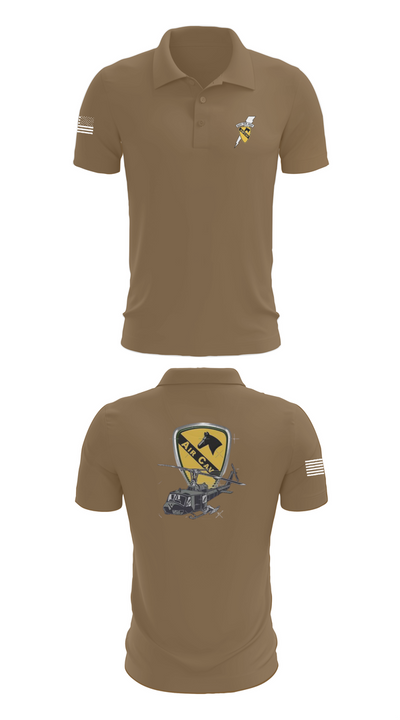 3227 aircav 53479323 Short Sleeve Performance Polo - 7