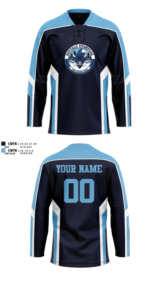 Hockey Jersey, Buffalo Blizzards Wheelchair Basketball team, Men's Basketball, Teamtime, Team time, sublimation, custom sports apparel, team uniforms, spirit wear, spiritwear, sports uniforms, custom shirts, team store, custom team store, fundraiser sports, apparel fundraiser