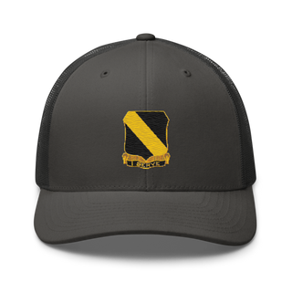 Fco 51st infantry LRSU 81538423 Retro Trucker Hat | Yupoong 6606