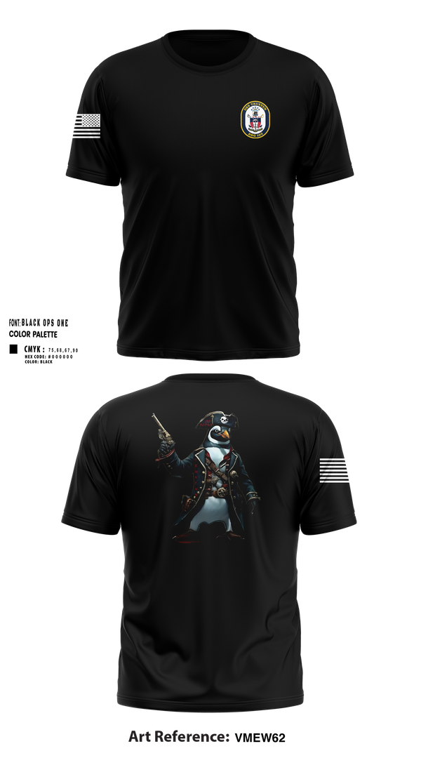 Old School Cotton Feel Shirt, USS TRUXTUN DDG 103, Navy, Teamtime, Team time, sublimation, custom sports apparel, team uniforms, spirit wear, spiritwear, sports uniforms, custom shirts, team store, custom team store, fundraiser sports, apparel fundraiser