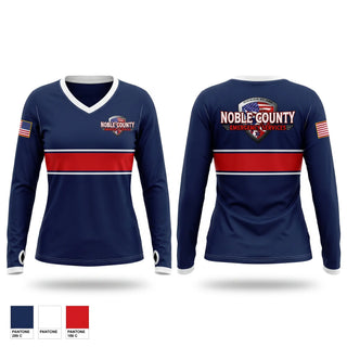Old School Cotton Feel Shirt, Noble County Emergency Services, EMS/EMT, Teamtime, Team time, sublimation, custom sports apparel, team uniforms, spirit wear, spiritwear, sports uniforms, custom shirts, team store, custom team store, fundraiser sports, apparel fundraiser