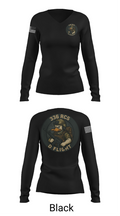 336 RCS D Flight 26202235 Women's Long Sleeve V-neck Shirt - 37