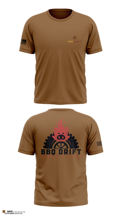 BBQ Drift 17355442 Old School Cotton Feel Shirt - 1