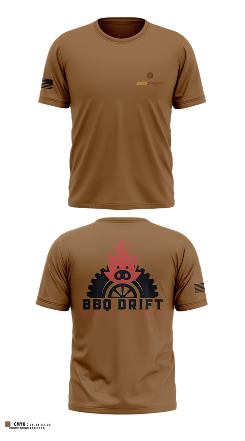 Old School Cotton Feel Shirt, BBQ Drift, , Teamtime, Team time, sublimation, custom sports apparel, team uniforms, spirit wear, spiritwear, sports uniforms, custom shirts, team store, custom team store, fundraiser sports, apparel fundraiser