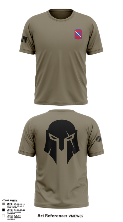 C TRP 1-134th 38987820 Short Sleeve Performance Shirt - 1