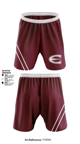 Athletic Shorts With Pockets, Cardinals, , Teamtime, Team time, sublimation, custom sports apparel, team uniforms, spirit wear, spiritwear, sports uniforms, custom shirts, team store, custom team store, fundraiser sports, apparel fundraiser