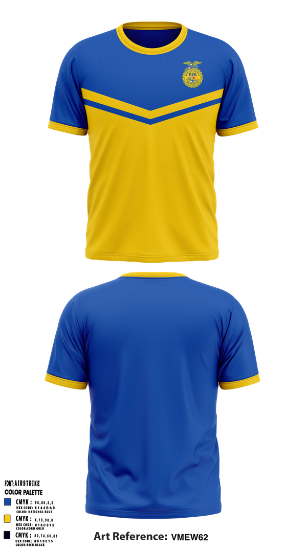 Short Sleeve Performance Shirt, North Decatur FFA, Spirit Store, Teamtime, Team time, sublimation, custom sports apparel, team uniforms, spirit wear, spiritwear, sports uniforms, custom shirts, team store, custom team store, fundraiser sports, apparel fundraiser