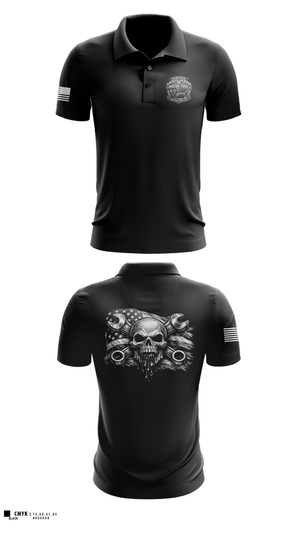 Short Sleeve Performance Polo, 163D IEW BN, Army, Teamtime, Team time, sublimation, custom sports apparel, team uniforms, spirit wear, spiritwear, sports uniforms, custom shirts, team store, custom team store, fundraiser sports, apparel fundraiser