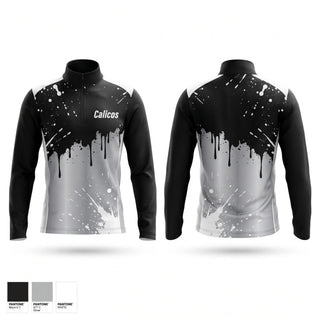 Quarter Zip Jacket, Calico's, Softball, Teamtime, Team time, sublimation, custom sports apparel, team uniforms, spirit wear, spiritwear, sports uniforms, custom shirts, team store, custom team store, fundraiser sports, apparel fundraiser