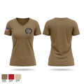 Hoya Battalion 18092099 Women's Short Sleeve V-neck Shirt - 1