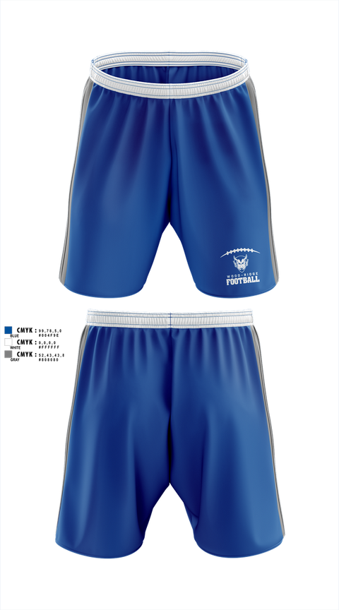 Athletic Shorts With Pockets, Wood-Ridge Football, , Teamtime, Team time, sublimation, custom sports apparel, team uniforms, spirit wear, spiritwear, sports uniforms, custom shirts, team store, custom team store, fundraiser sports, apparel fundraiser