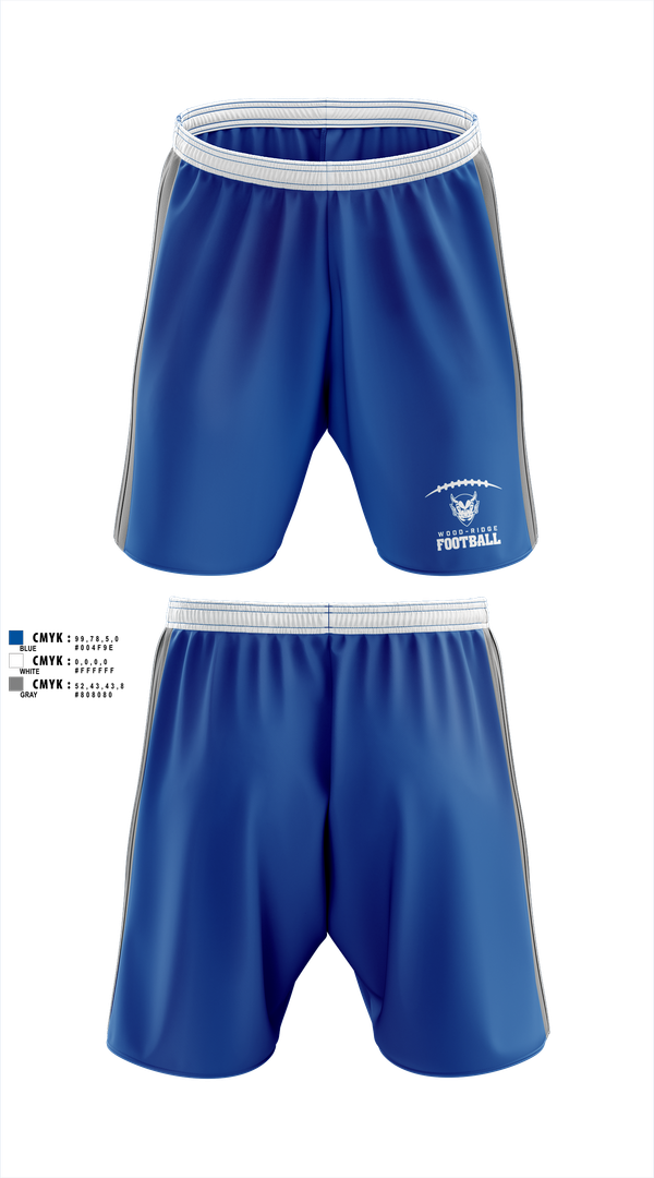 Athletic Shorts With Pockets, Wood-Ridge Football, , Teamtime, Team time, sublimation, custom sports apparel, team uniforms, spirit wear, spiritwear, sports uniforms, custom shirts, team store, custom team store, fundraiser sports, apparel fundraiser
